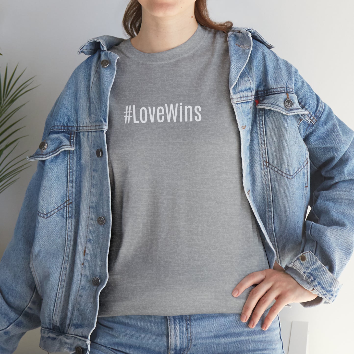 Love Wins #LoveWins Cotton T-Shirt