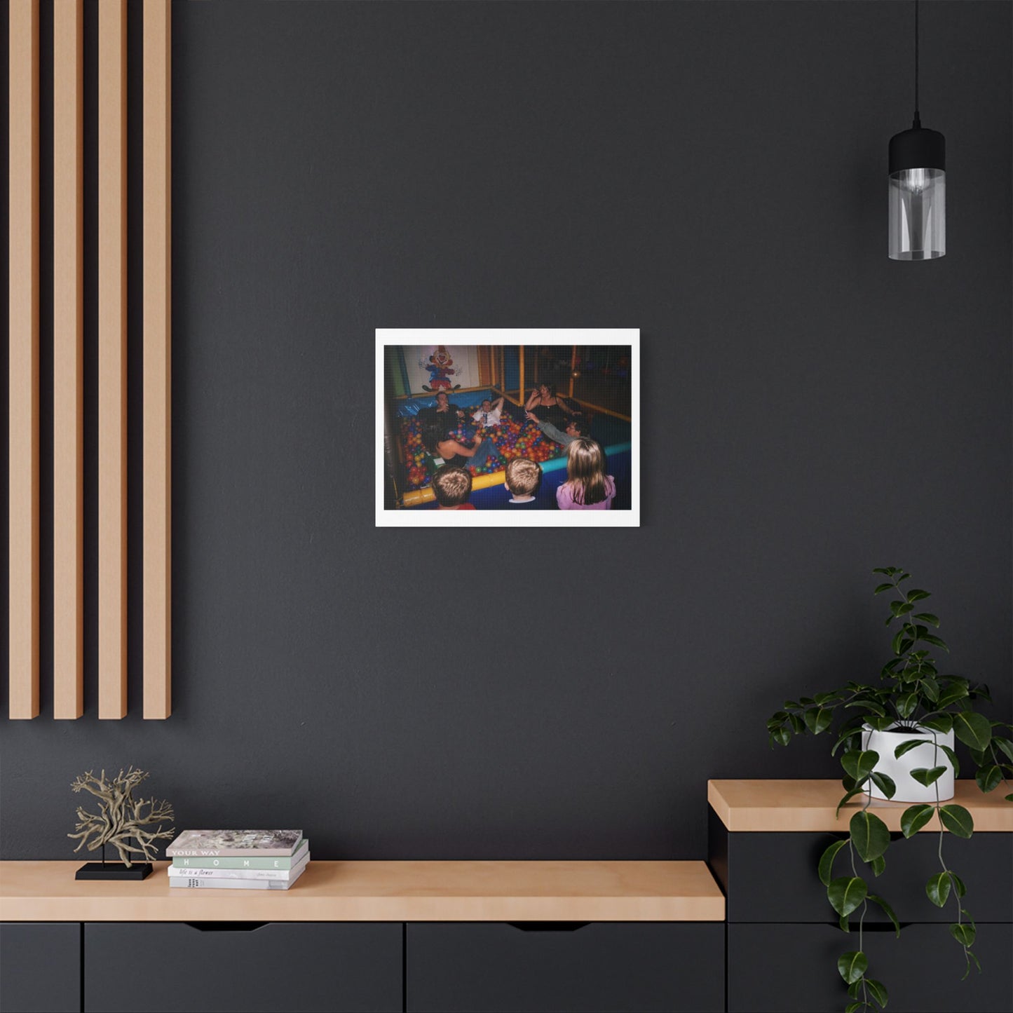 We Need the Adults Back in Charge 'Designed by AI' Art Print on Canvas