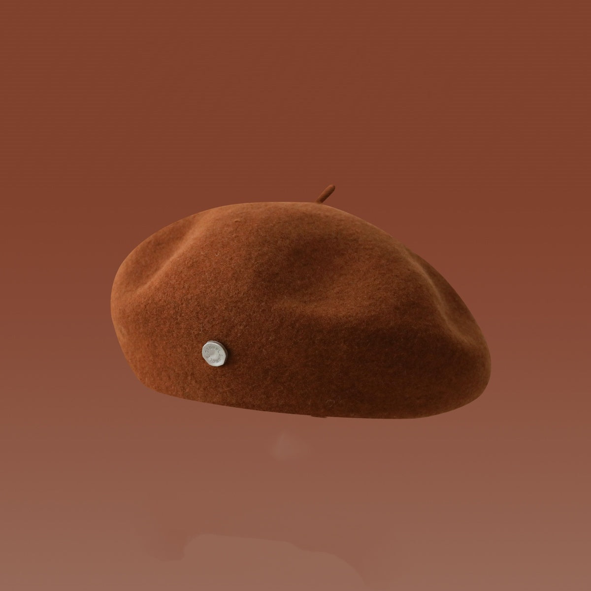 Dirty Orange Women's Wool Beret, Cap and Scarf Collection
