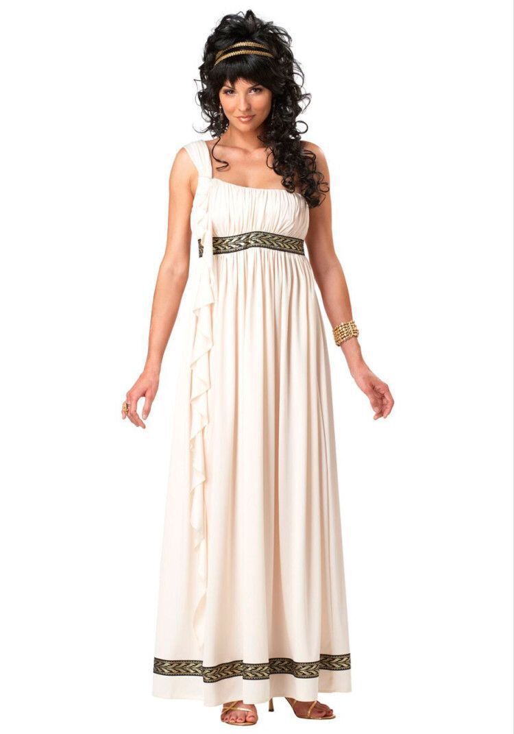 Roman Toga Party Stage Costume, Men's and Women's