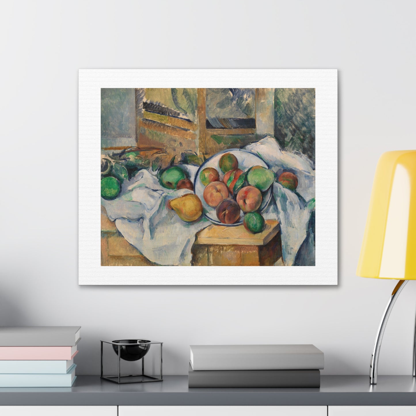 A Table Corner 'Un Coin de Table' (1895) by Paul Cézanne, Canvas Art Print from the Original