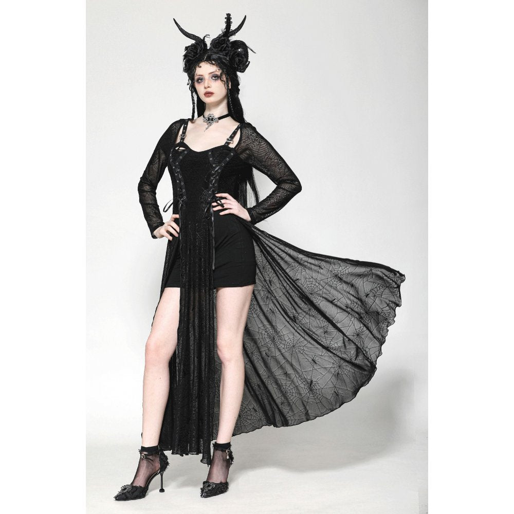 Dark in Love Jax Elegant Spider Long Dress – Vireous.Shop
