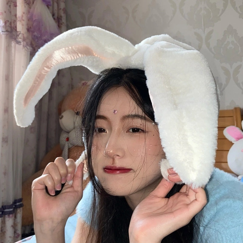 Rabbit Ears Headgear Hat, Party Club Photo Props