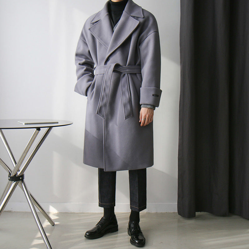 Vireous Avant Garde Wool Thickened Men's Coat