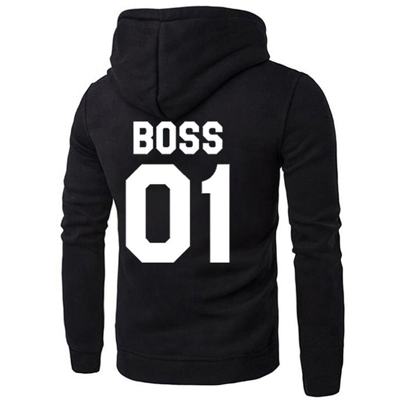 The Boss and The Real Boss Couple's Hoodies, His and Hers Gift
