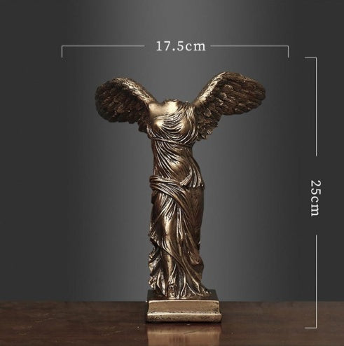 Winged Victory of Samothrace Statue for Home, Office, Art Sculpture
