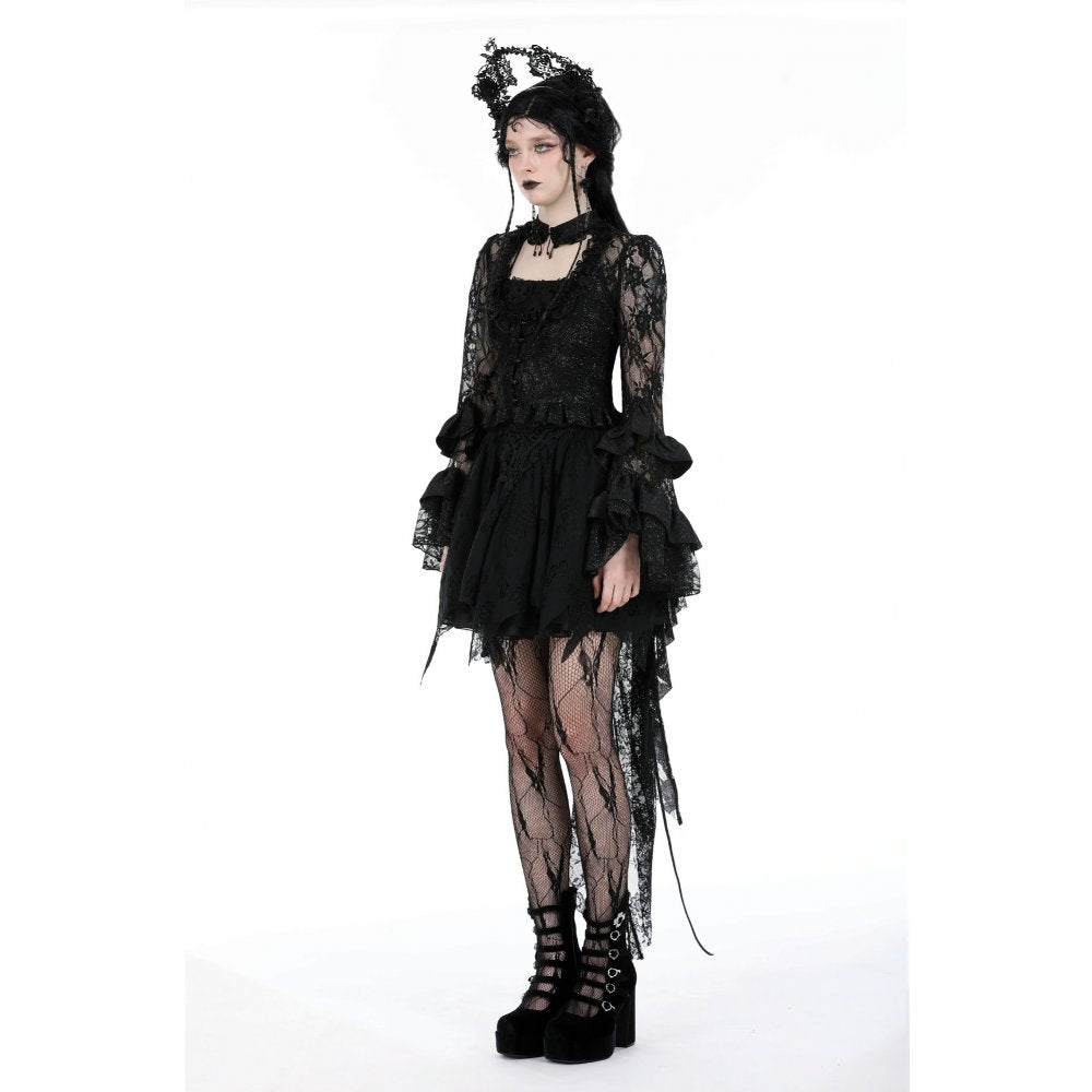 Dark in Love Lace Willow Top