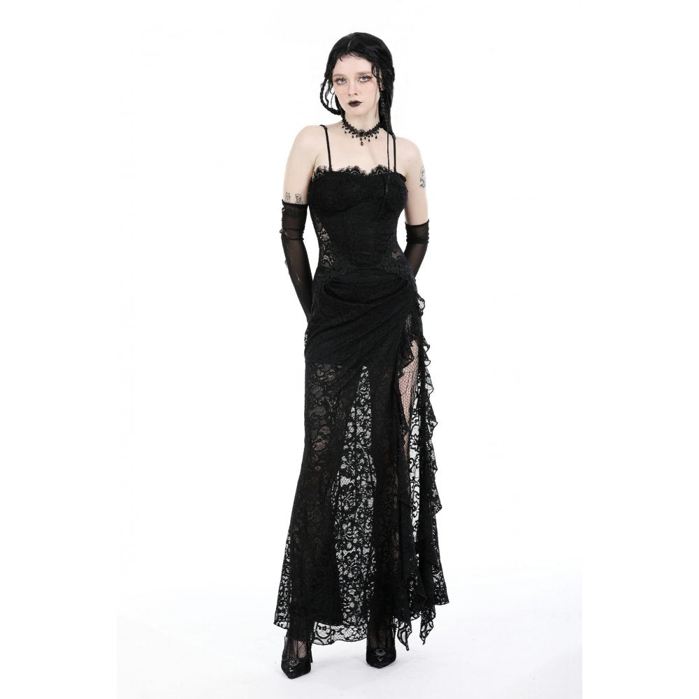 Dark In Love Naiara Maxi Dress with Daring Side Slit