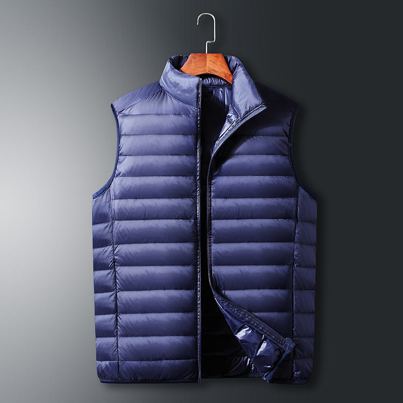 Men's and Women's Puffa Vest Coat, Short Light Padded Gilet