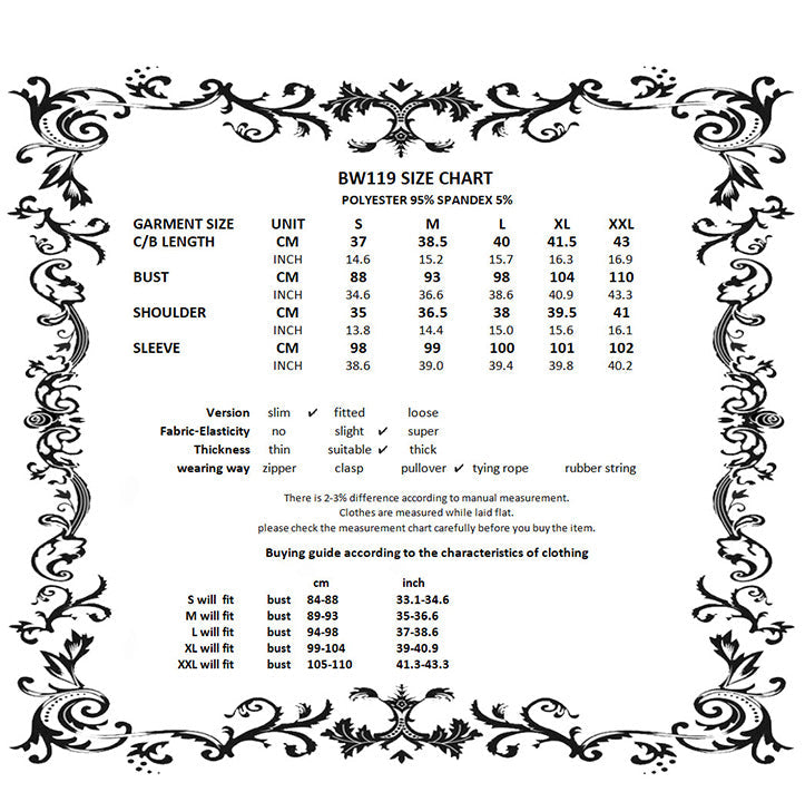 Dark In Love Raegan Long-Sleeve Bolero Jacket