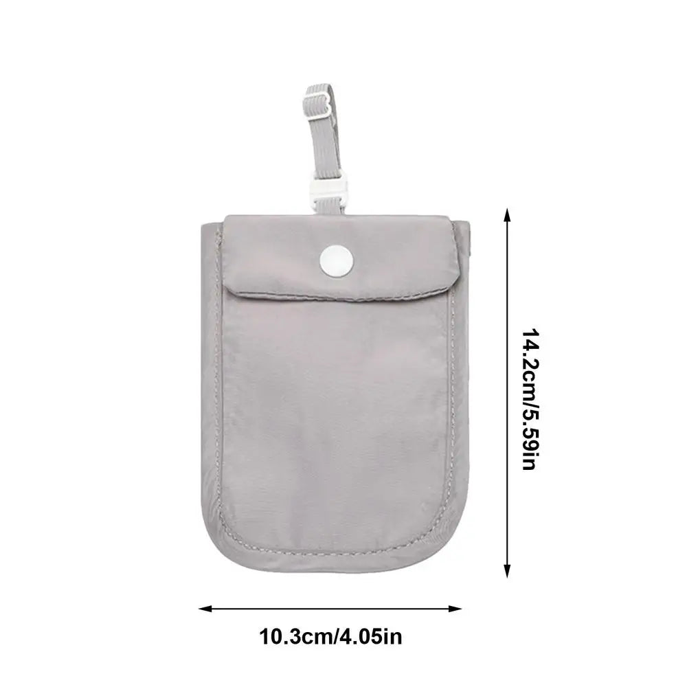 Travel Safe Bra Wallet Under-Clothes Adjustable Travel Wallet