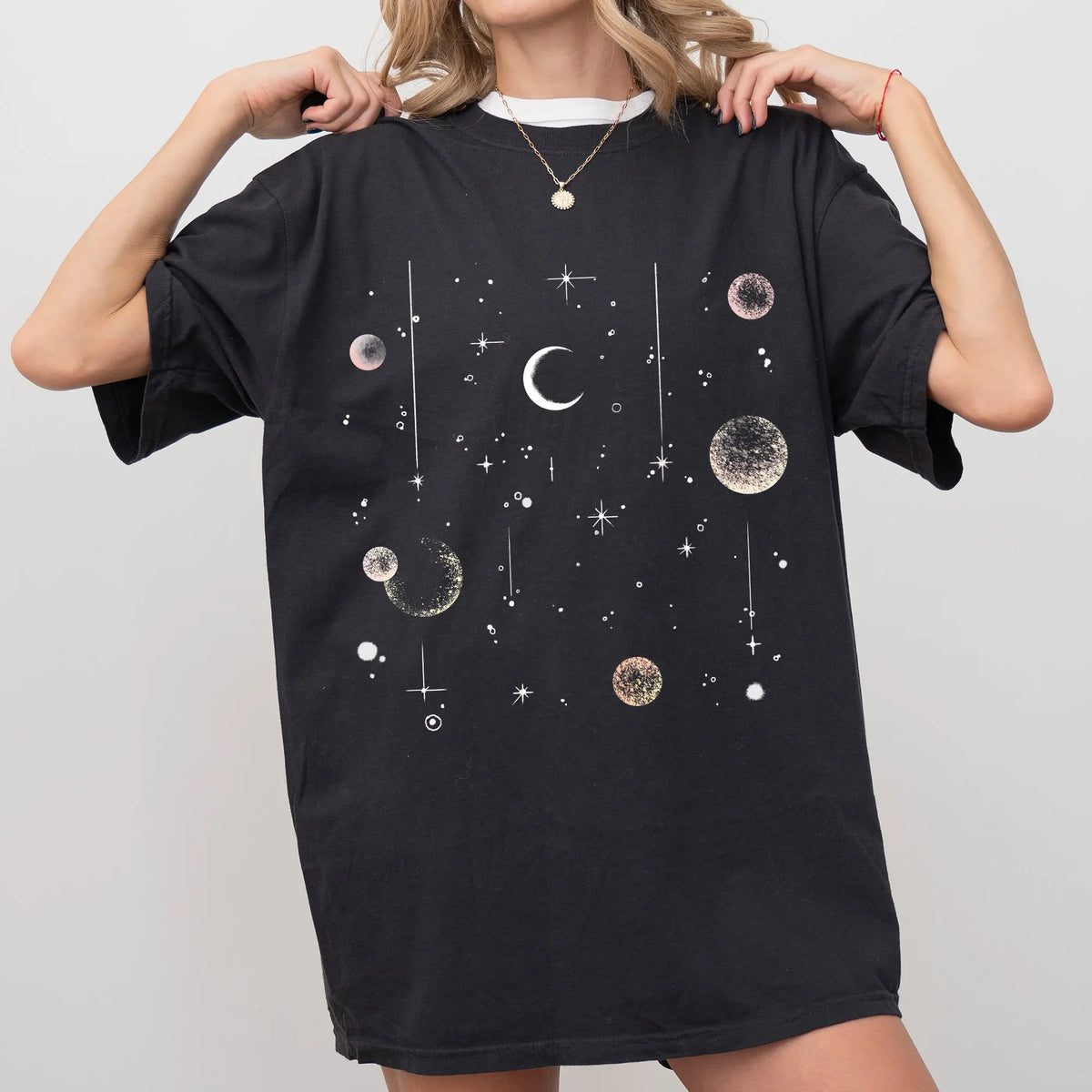 Oversize Starry Night Women's T-Shirt