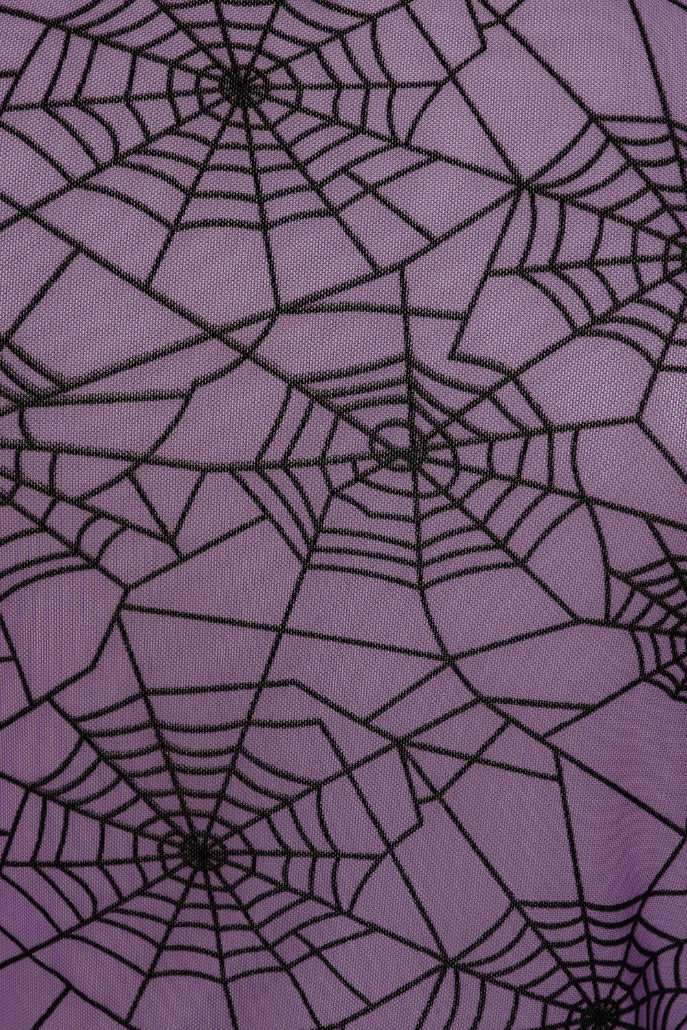 Banned Apparel Seraphina Mesh Top in Purple