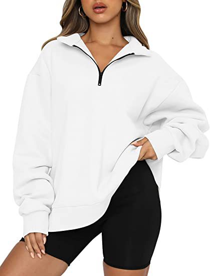 Vireous Turndown Collar Women's Sweatshirt, Multi Colours
