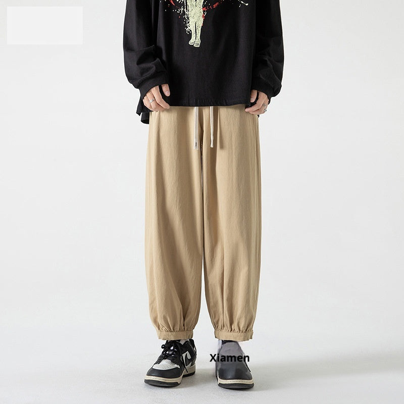 Men's Casual Versatile and Baggy-Fit Trousers, Multi-Colours