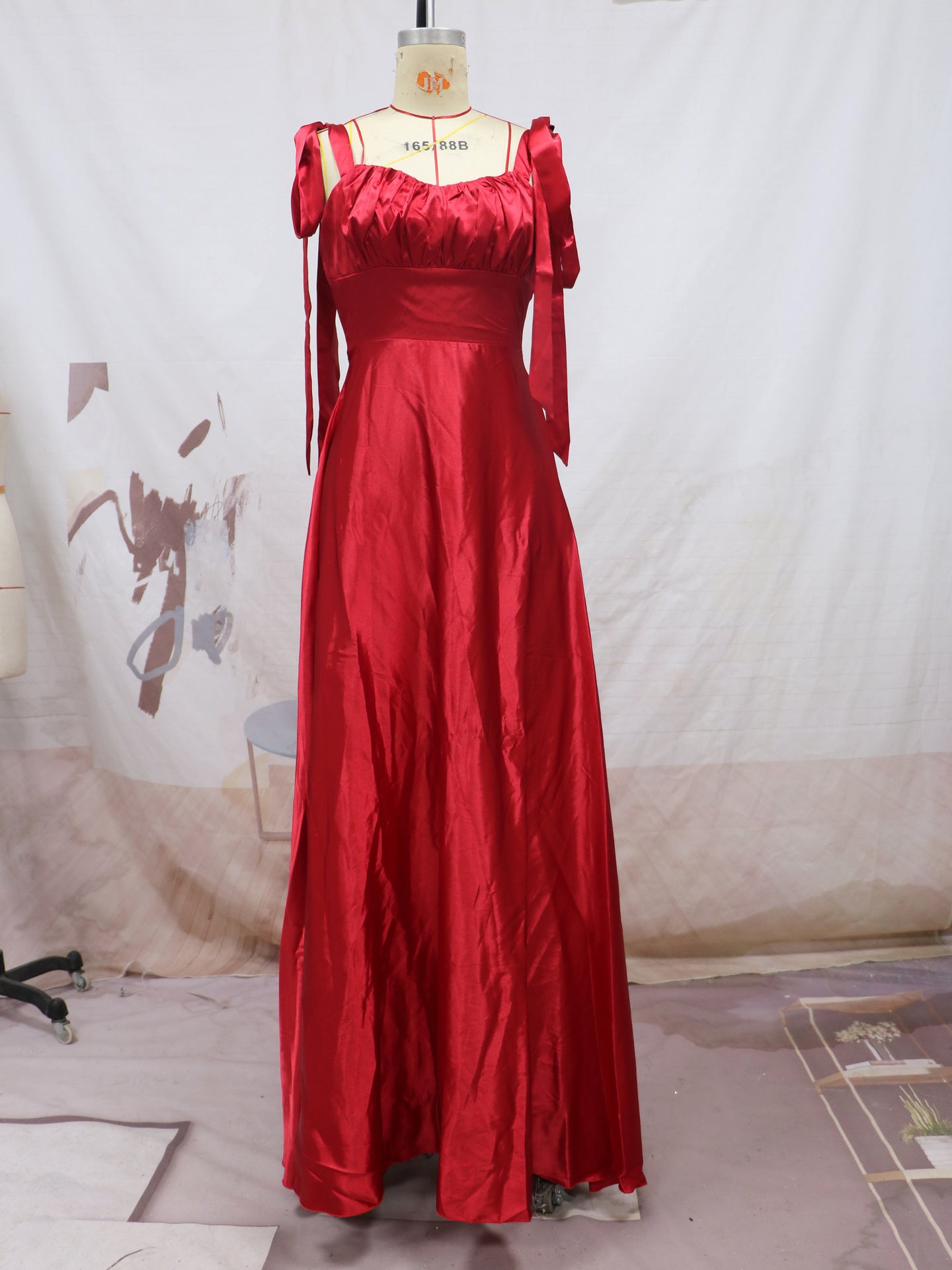 Full Skirt Camisole Gown Bridesmaid, Wedding Dress, Evening Dress, Multi Colours