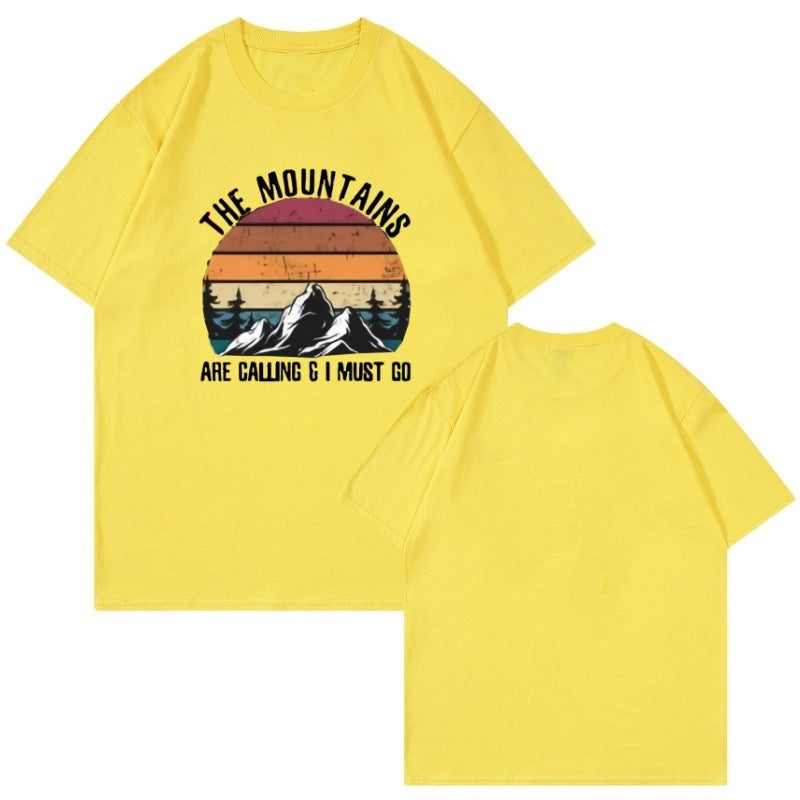 'The Mountains are Calling and I Must Go' T-Shirt