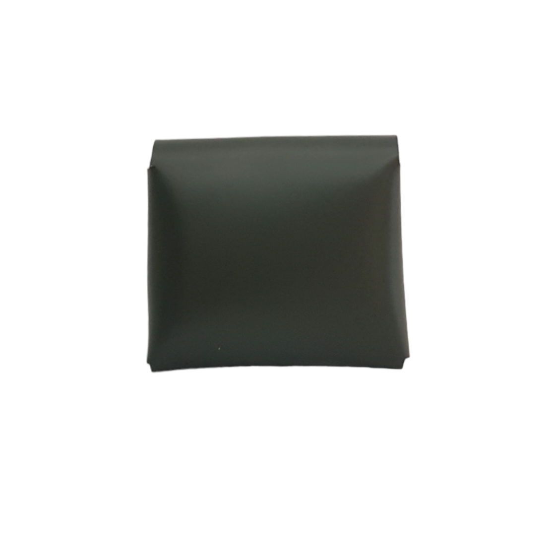 Handmade Leather Simple Coin Purse in Ivy Green