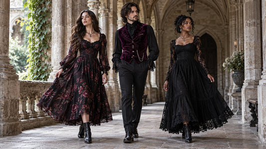 Romantic Goth Style: How to Wear Lace, Velvet and Dark Florals