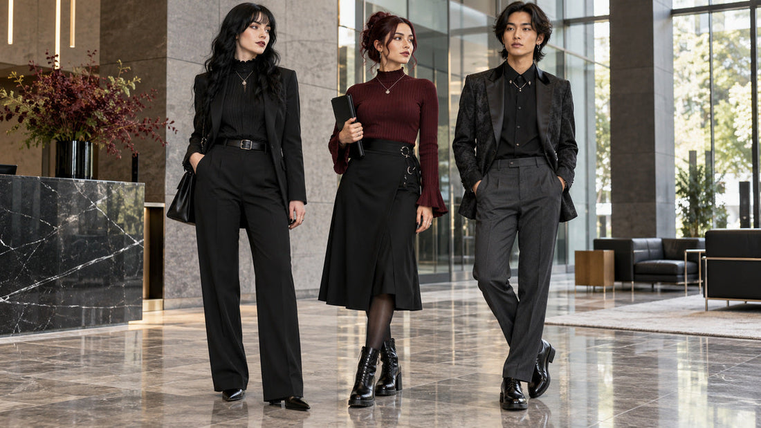 How to Wear Gothic Fashion at Work: Subtle Outfits for Different Dress Codes