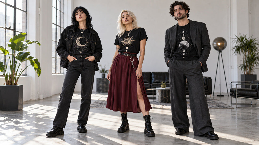 How to Style Graphic T-Shirts for an Alternative Wardrobe