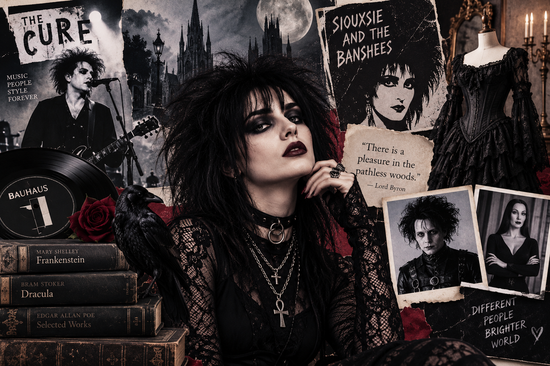 Origins and Cultural Significance of Goth and Alternative Fashion in Popular Culture