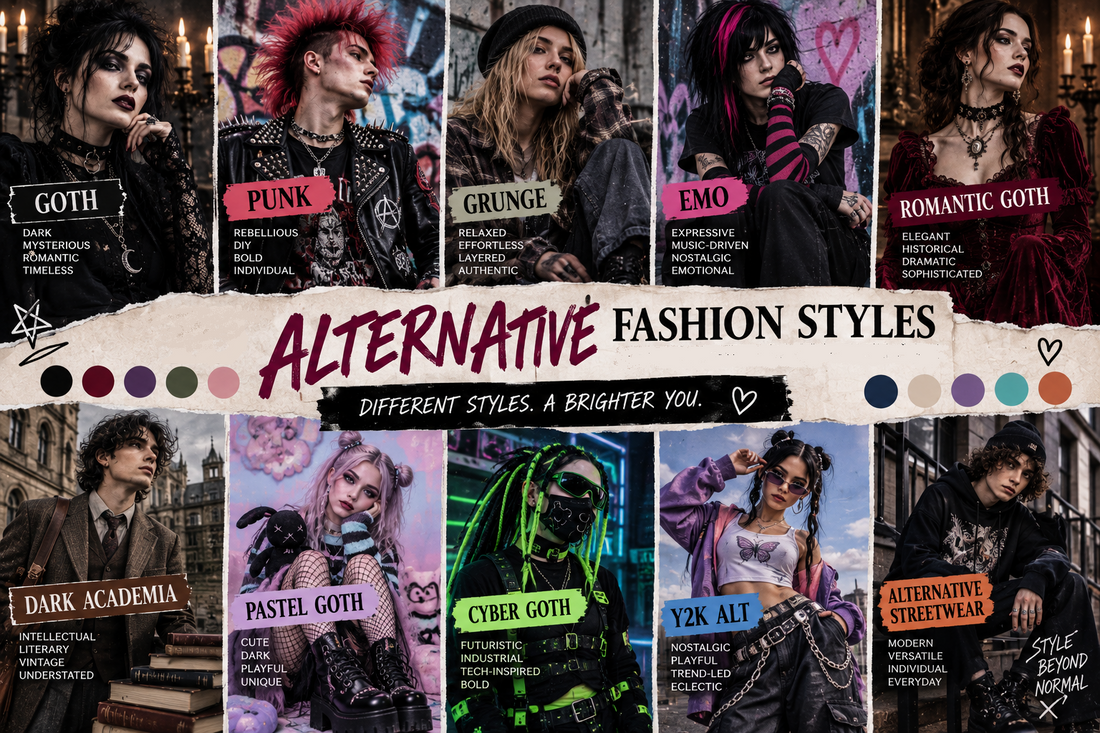 Ten Alternative Fashion Styles: Which Aesthetic Is Right for You?