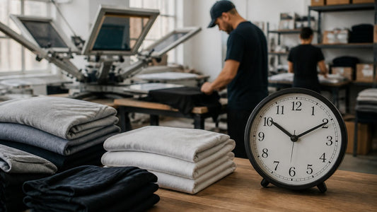 Bulk Custom Apparel Order Turnaround Times