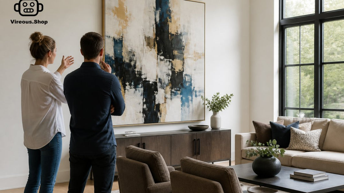 How to Choose Oversized Canvas Art for Living Rooms