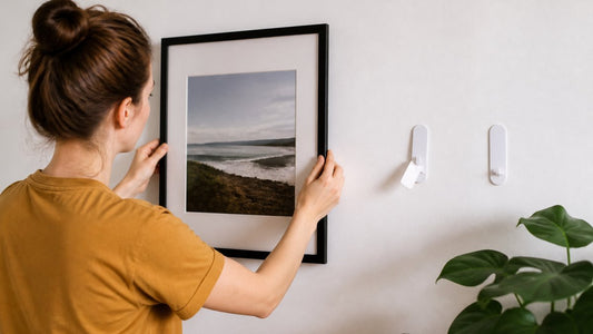 How to Hang Personalized Framed Art Without Nails