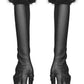 Punk Rave Fluffy Goth Long-Claw Gloves