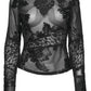 Punk Rave Goth Lace Mesh Undershirt