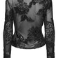 Punk Rave Goth Lace Mesh Undershirt