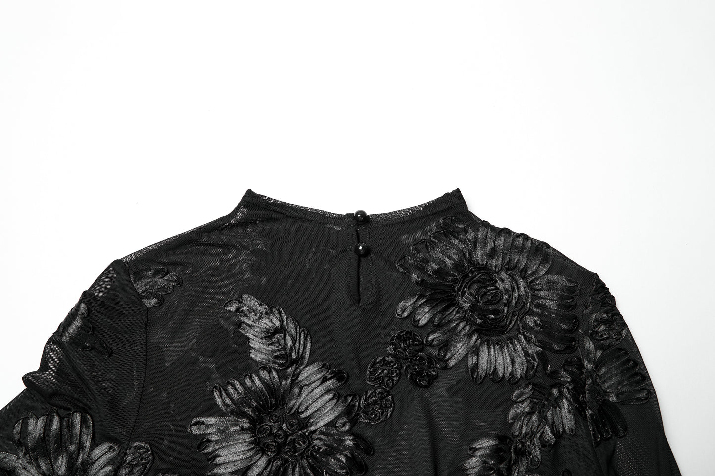 Punk Rave Goth Lace Mesh Undershirt