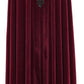 Punk Rave Seraphiel Gothic Velvet Cloak in Blood Red