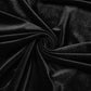 Punk Rave Goth Velvet Women's Long Cloak in Black