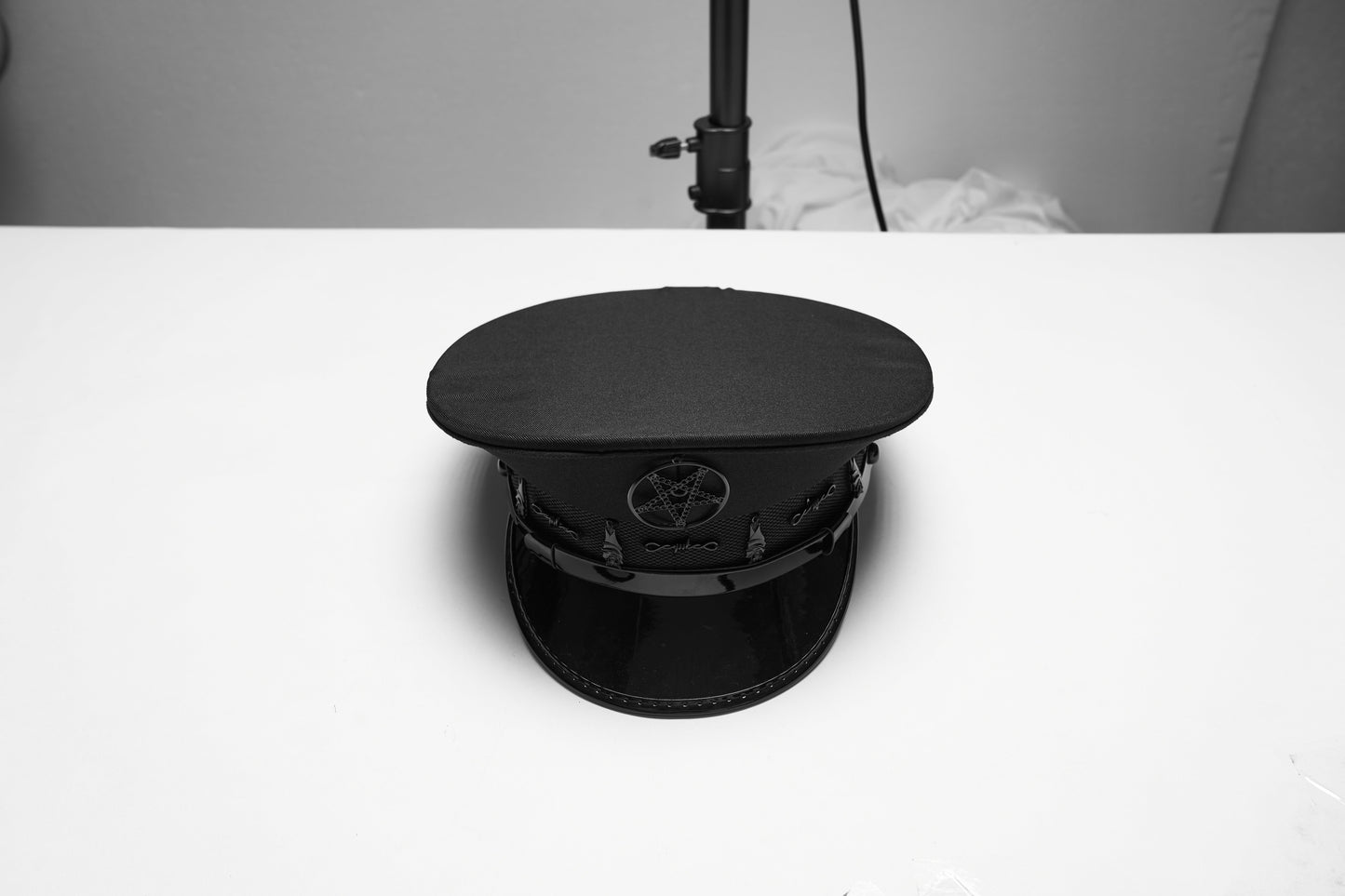 Punk Rave Malphas Dark Military-Style Hat