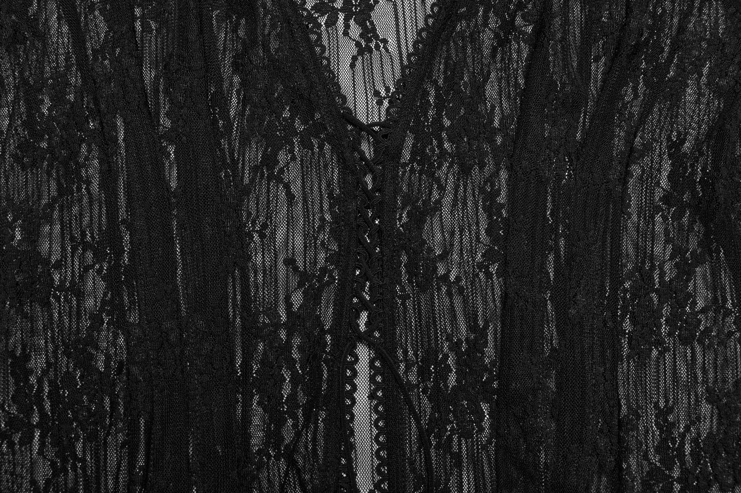 Punk Rave Tau Lace Long Cardigan