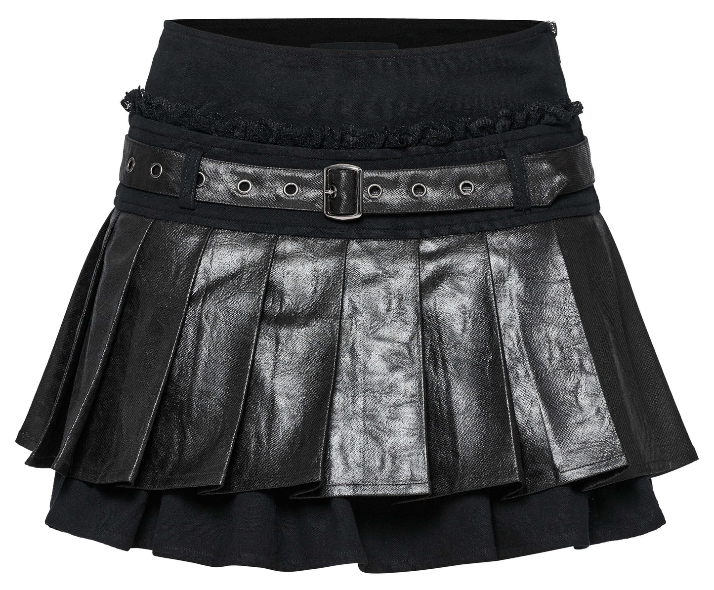 Punk Rave Jianna Pleated Mini Skirt