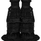 Punk Rave Kesia Cute Ruffled Leg Warmers