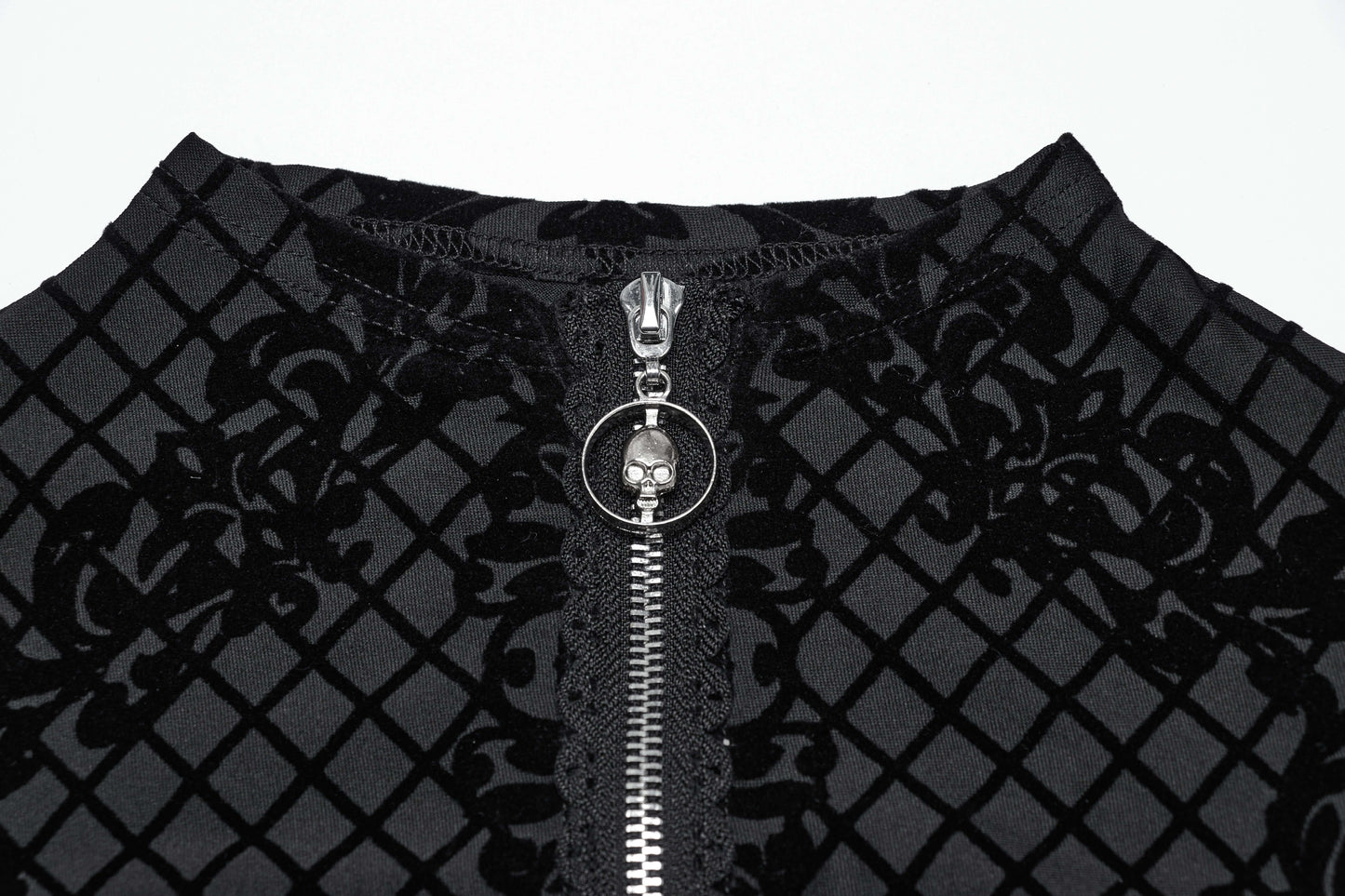 Punk Rave Enya Printed Cropped Jacket