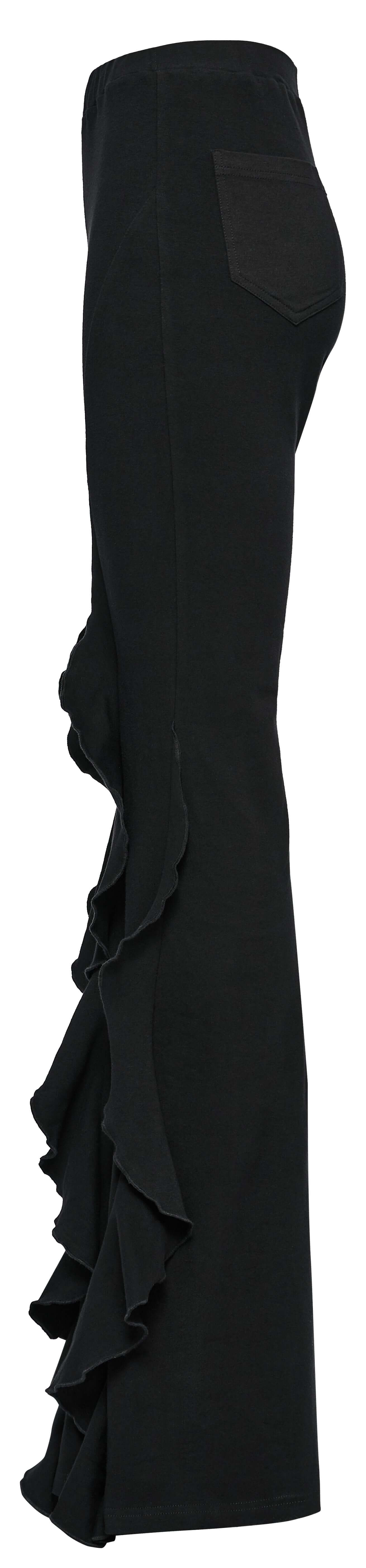 Punk Rave Veda Flared Knitted Pants