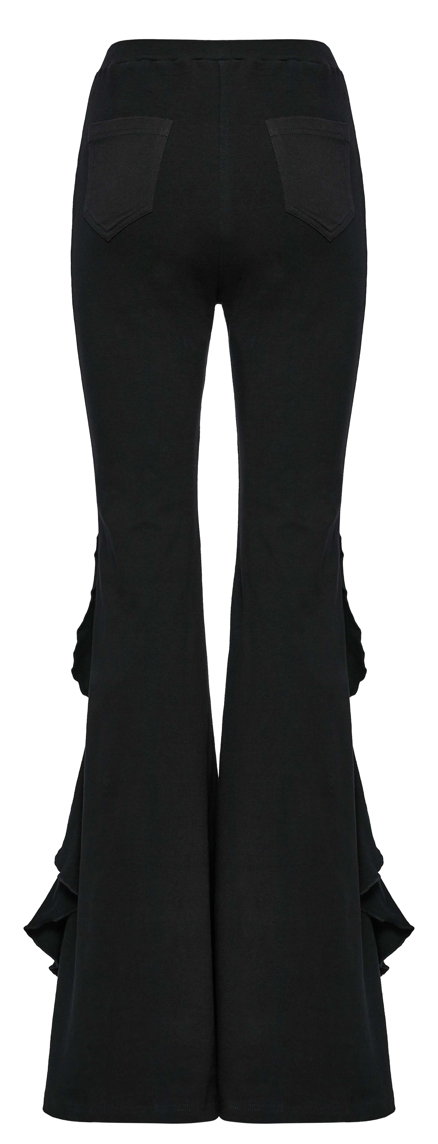 Punk Rave Veda Flared Knitted Pants