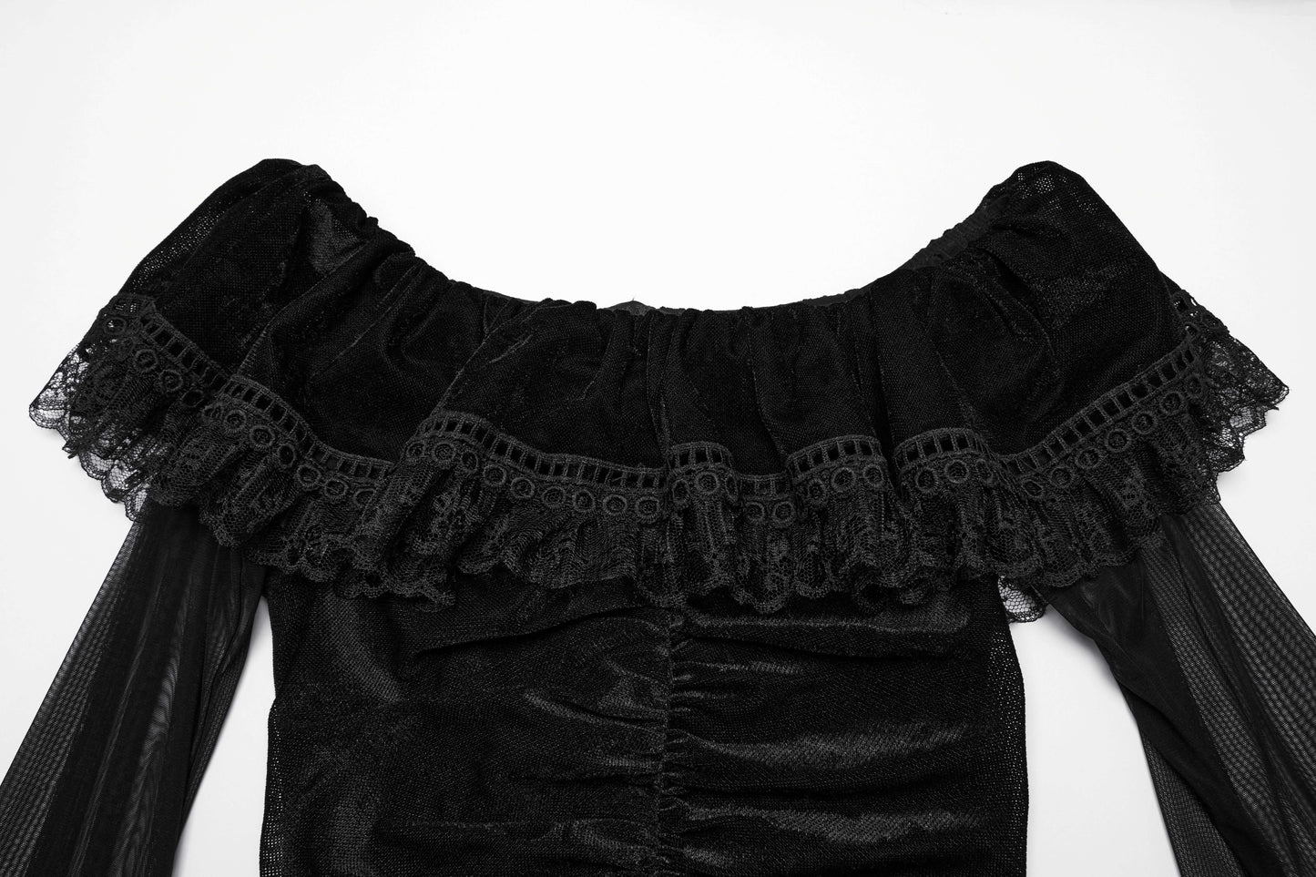 Punk Rave Aurelia Goth Mesh Dress