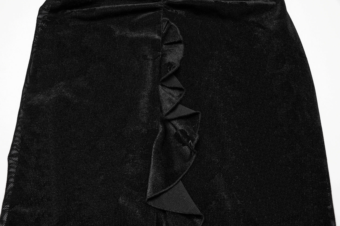 Punk Rave Aurelia Goth Mesh Dress