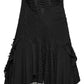 Punk Rave Calista Elegant Sleeveless Dress in Black