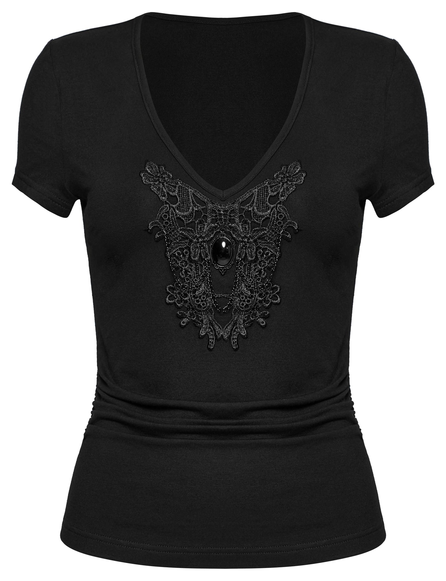 Punk Rave Armida V-Neck T-Shirt