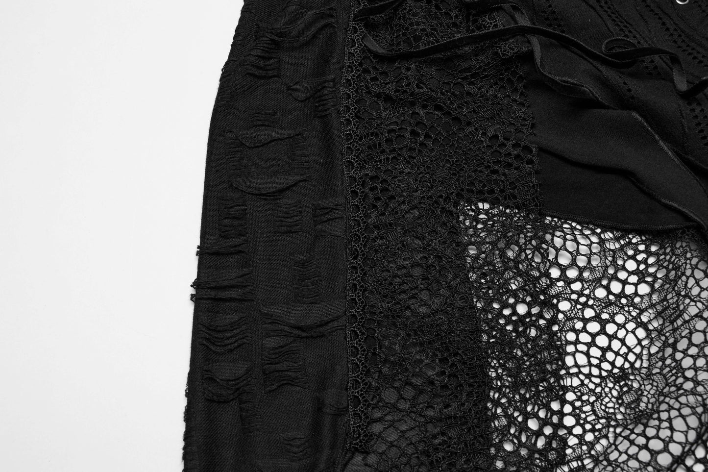 Punk Rave Honey Irregular Split Dress