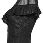Punk Rave Gothic Applique Top