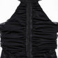 Punk Rave Kalliope Pleated Halter Neck Top